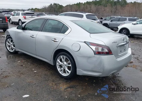 2014 Nissan Maxima 3.5 Sv from USA, damaged, VIN 1N4AA5AP6EC499103